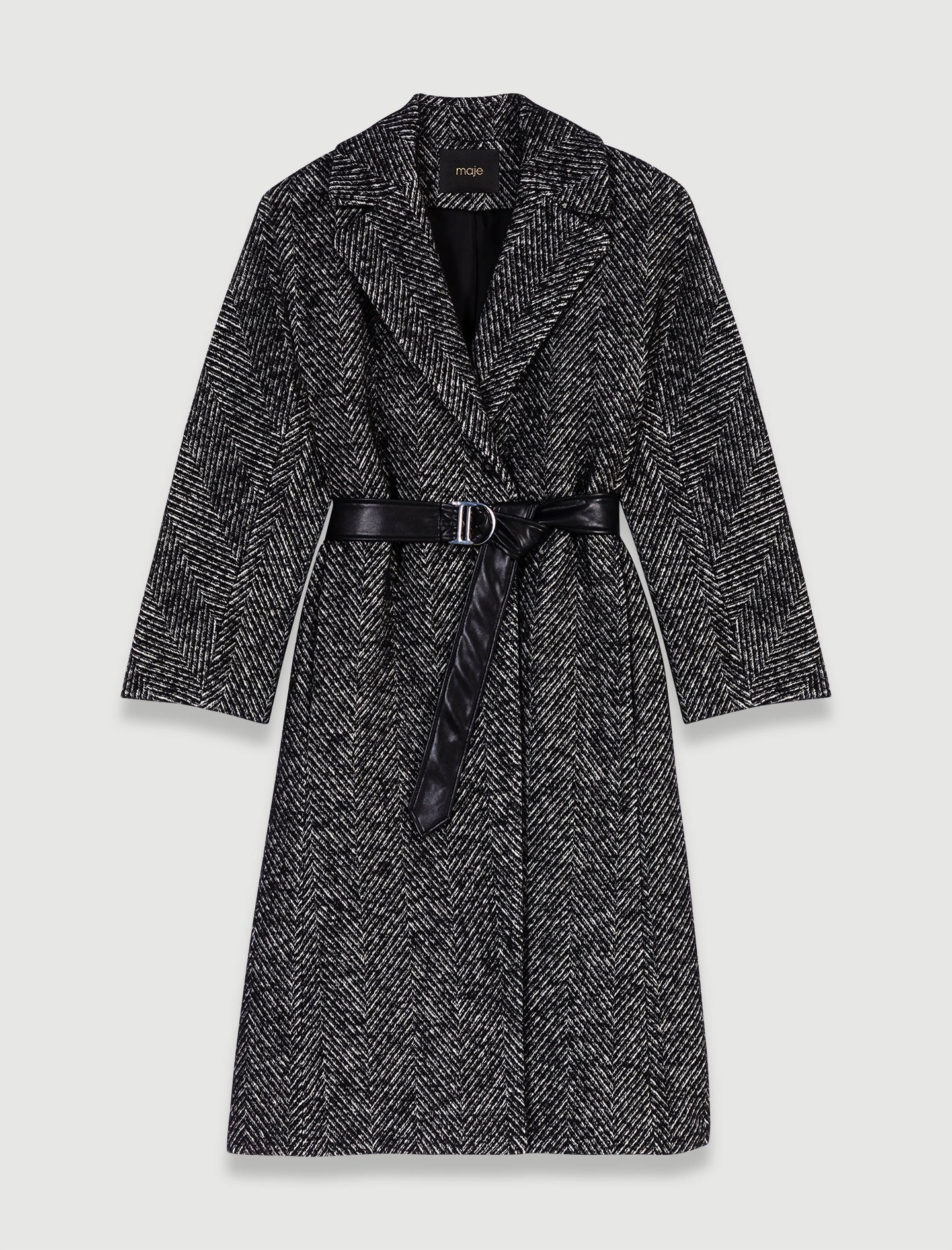 Coat - Black and White