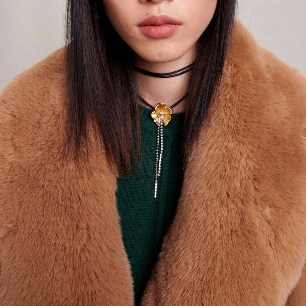 Maje - Coat - Camel