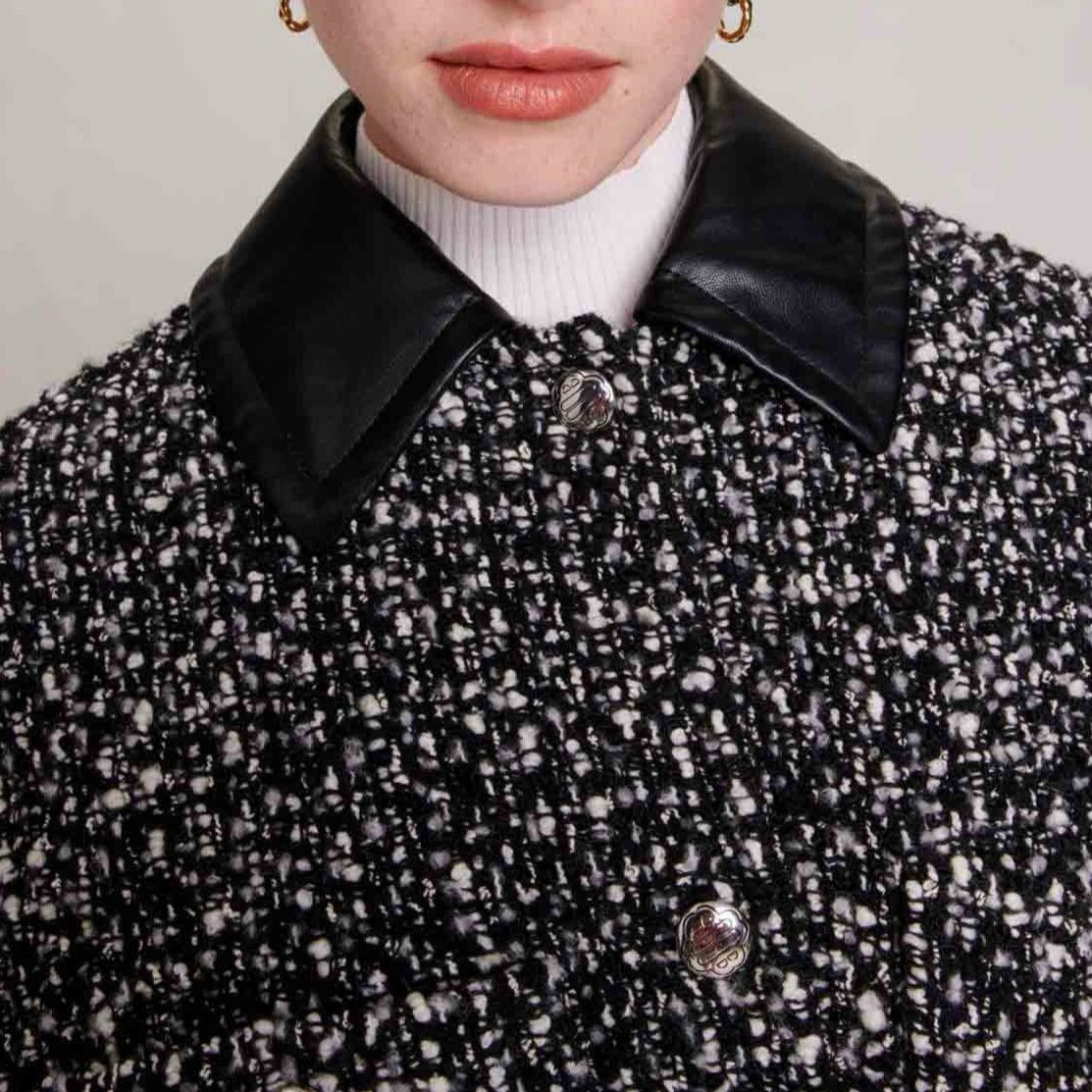 Coat - Black And White