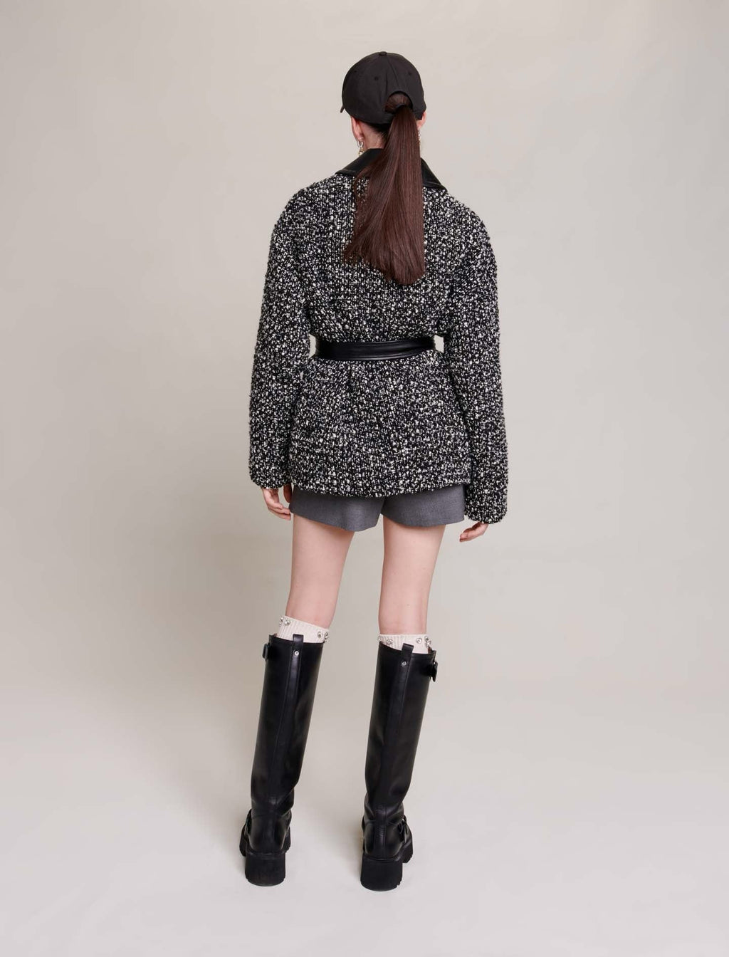 Coat - Black And White