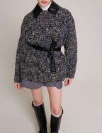 Coat - Black And White