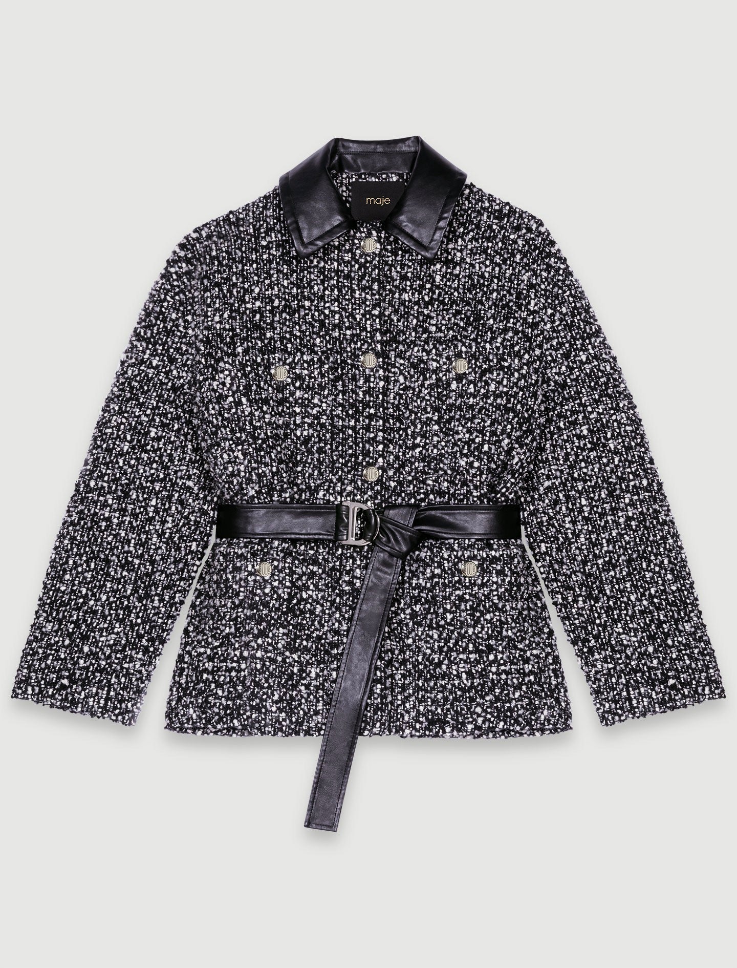 Coat - Black And White