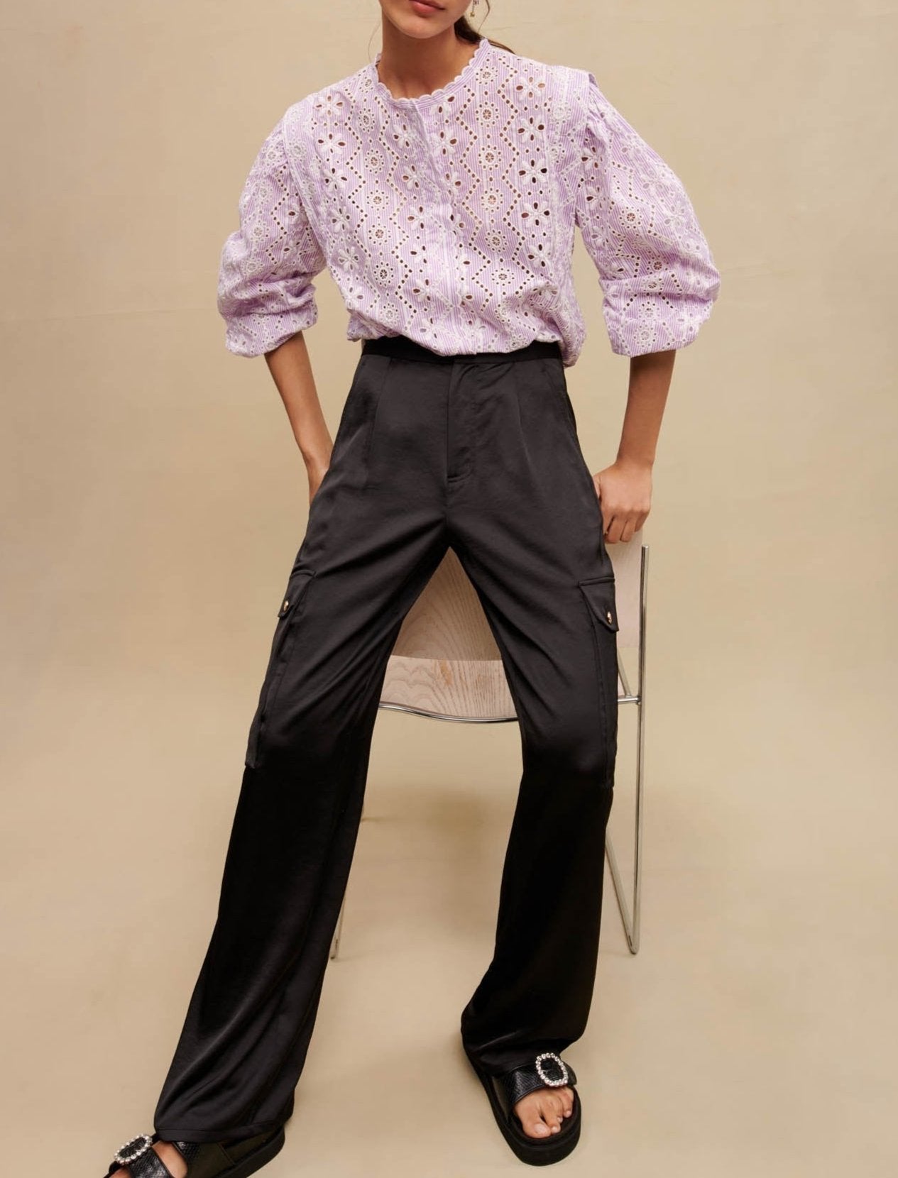 Trousers - Black