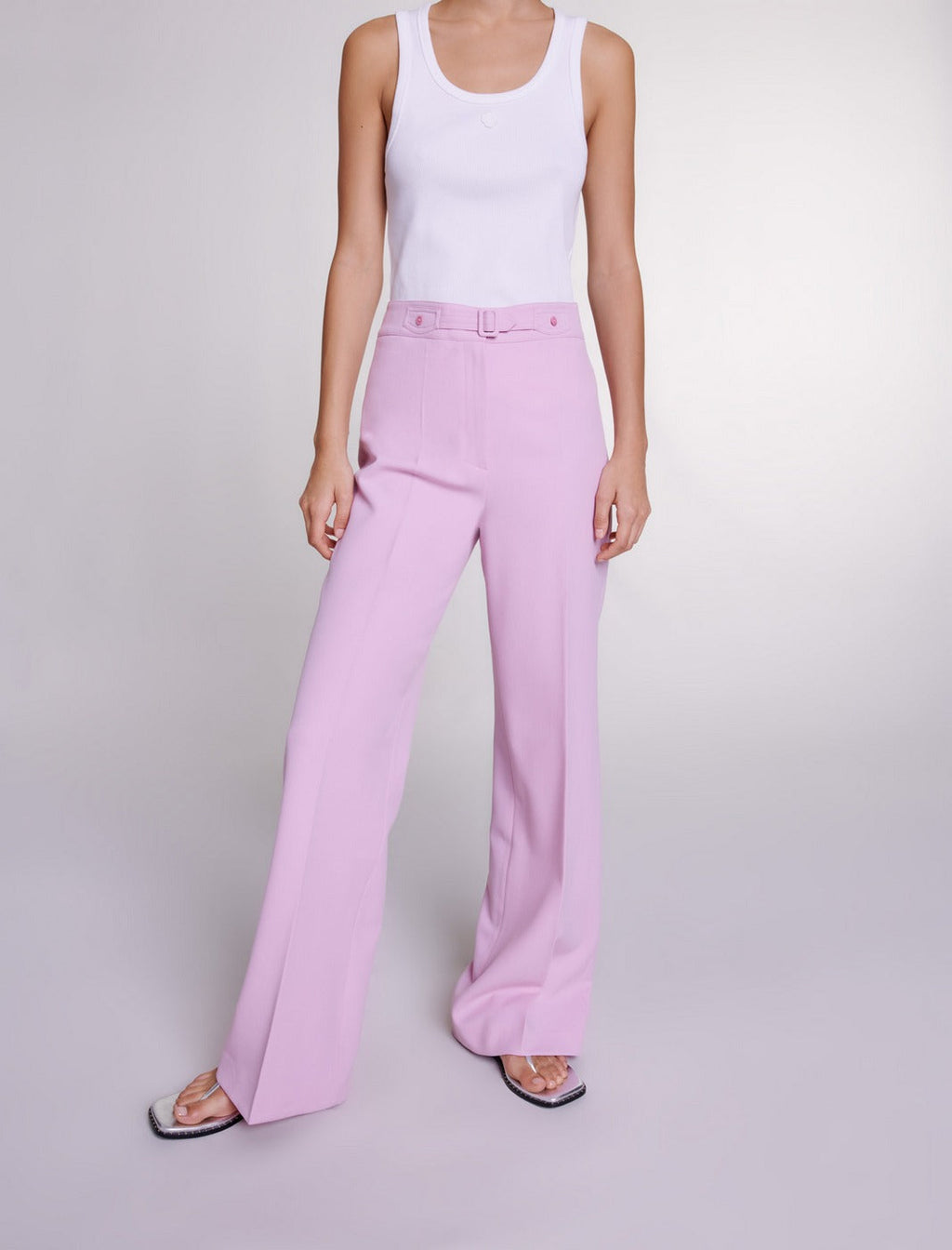 Pantalones Patricia - Rosa Pálido