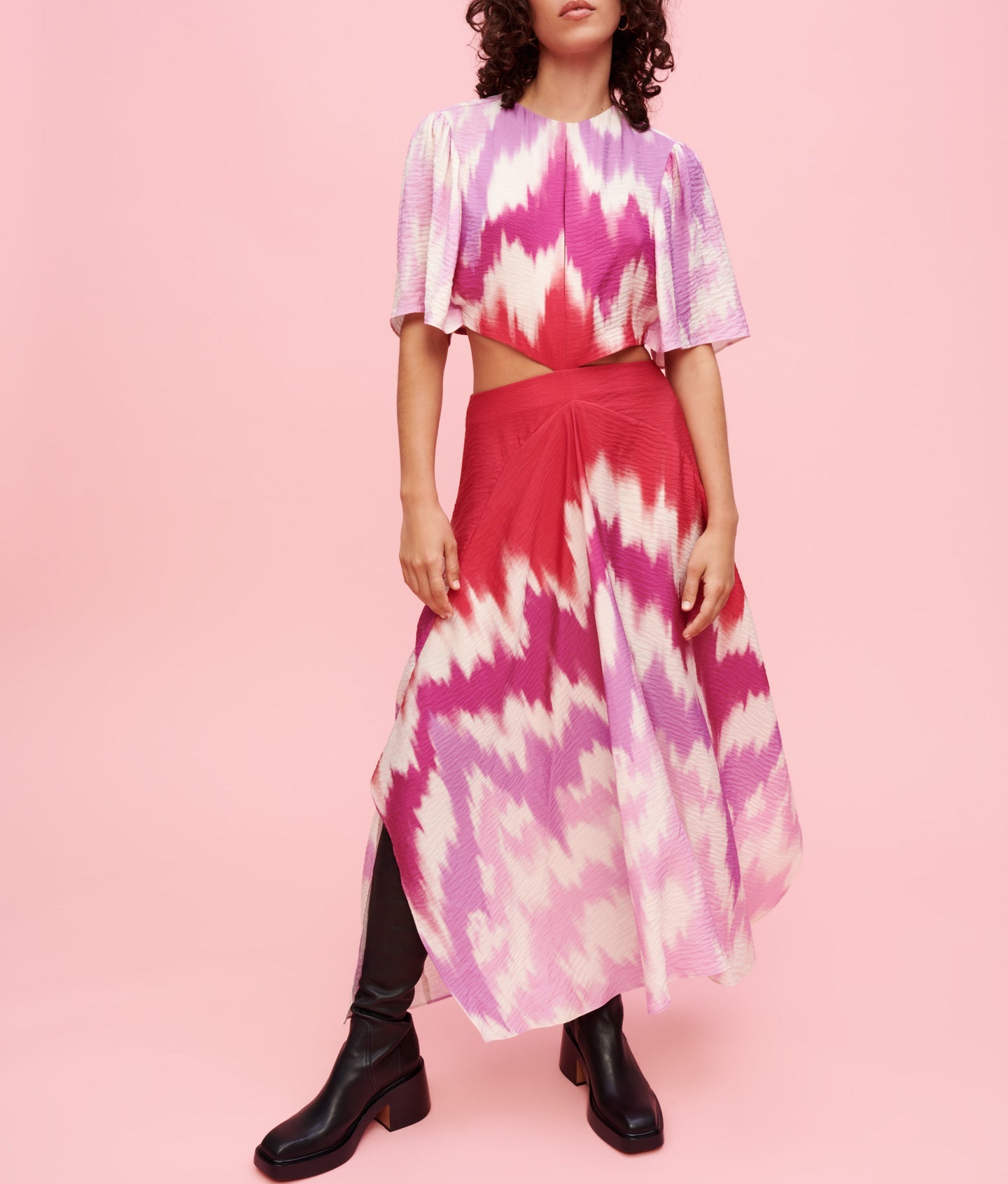 Robe Ritiela - Tie Dye Fuchsia