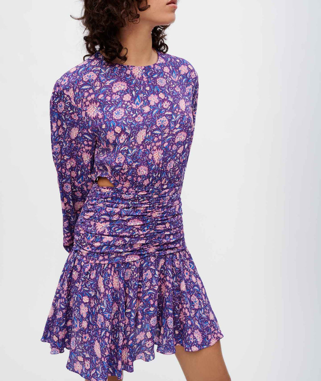 Roleta Dress - Dahlia Violet