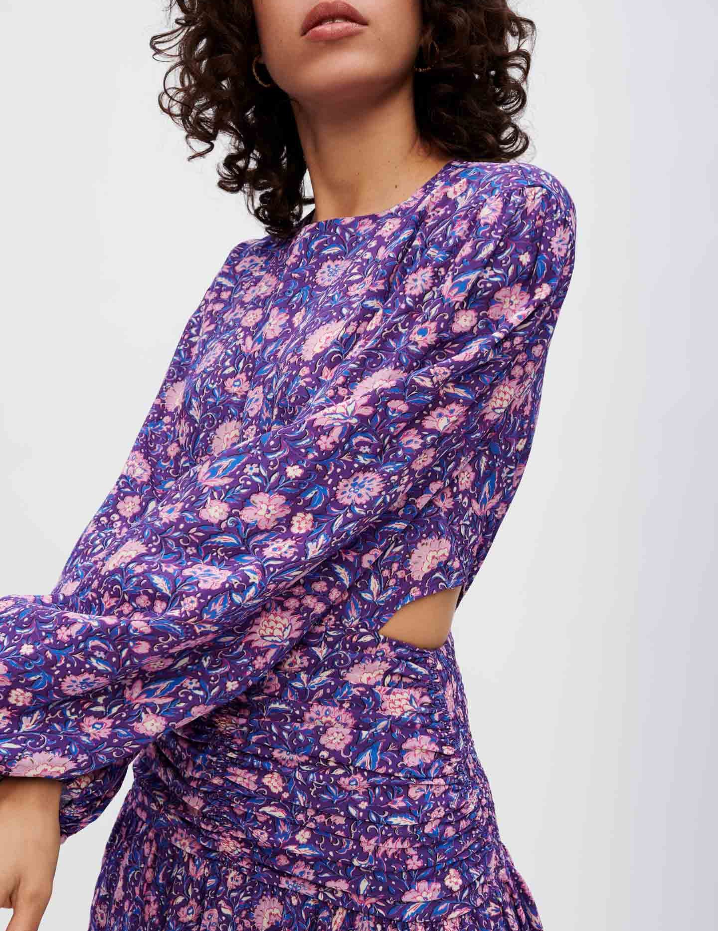 Roleta Dress - Dahlia Violet