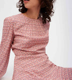 Maje - Vestido Rilivia - Mini Flores Rosas