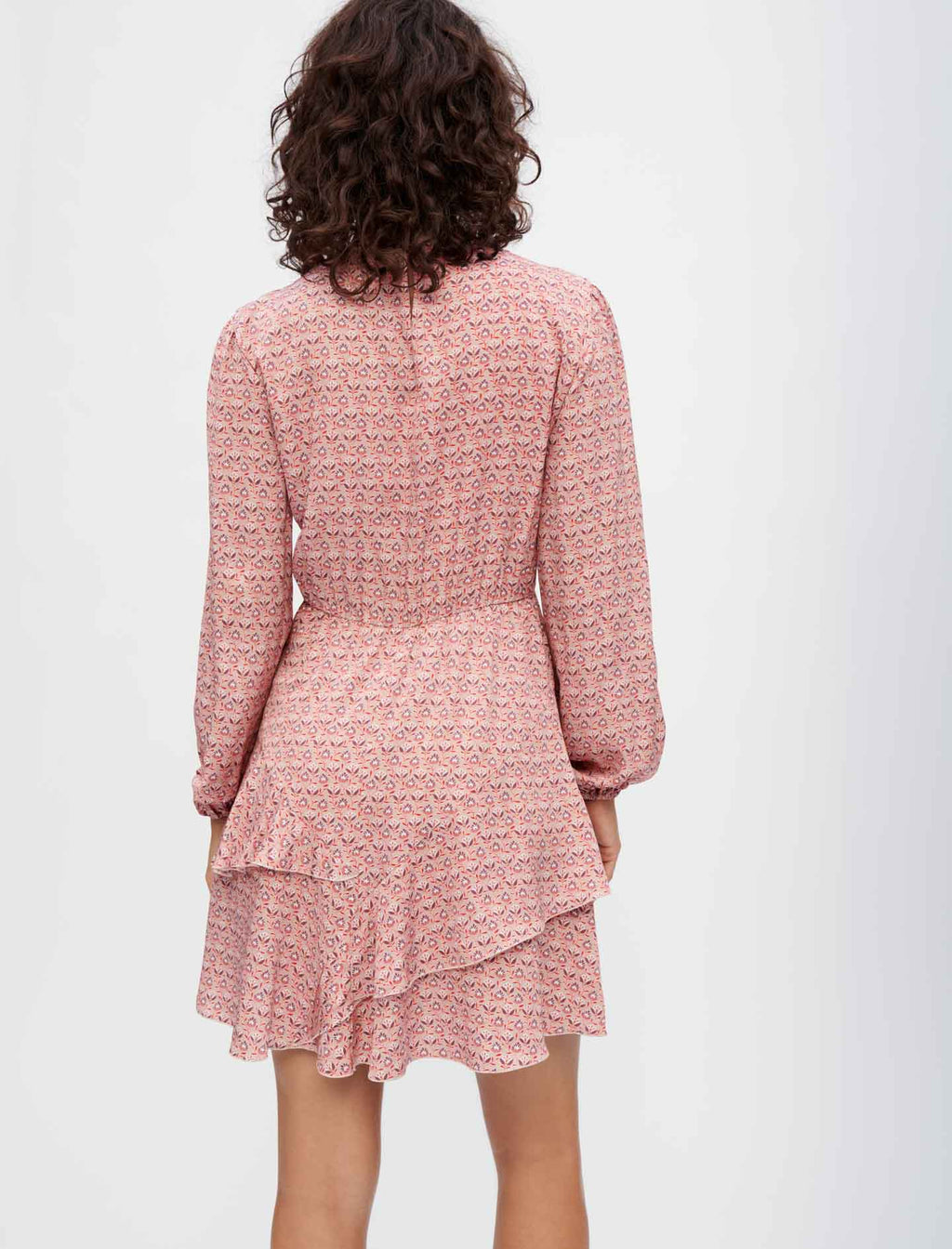 Maje - Vestido Rilivia - Mini Flores Rosas