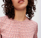Maje - Vestido Rilivia - Mini Flores Rosas