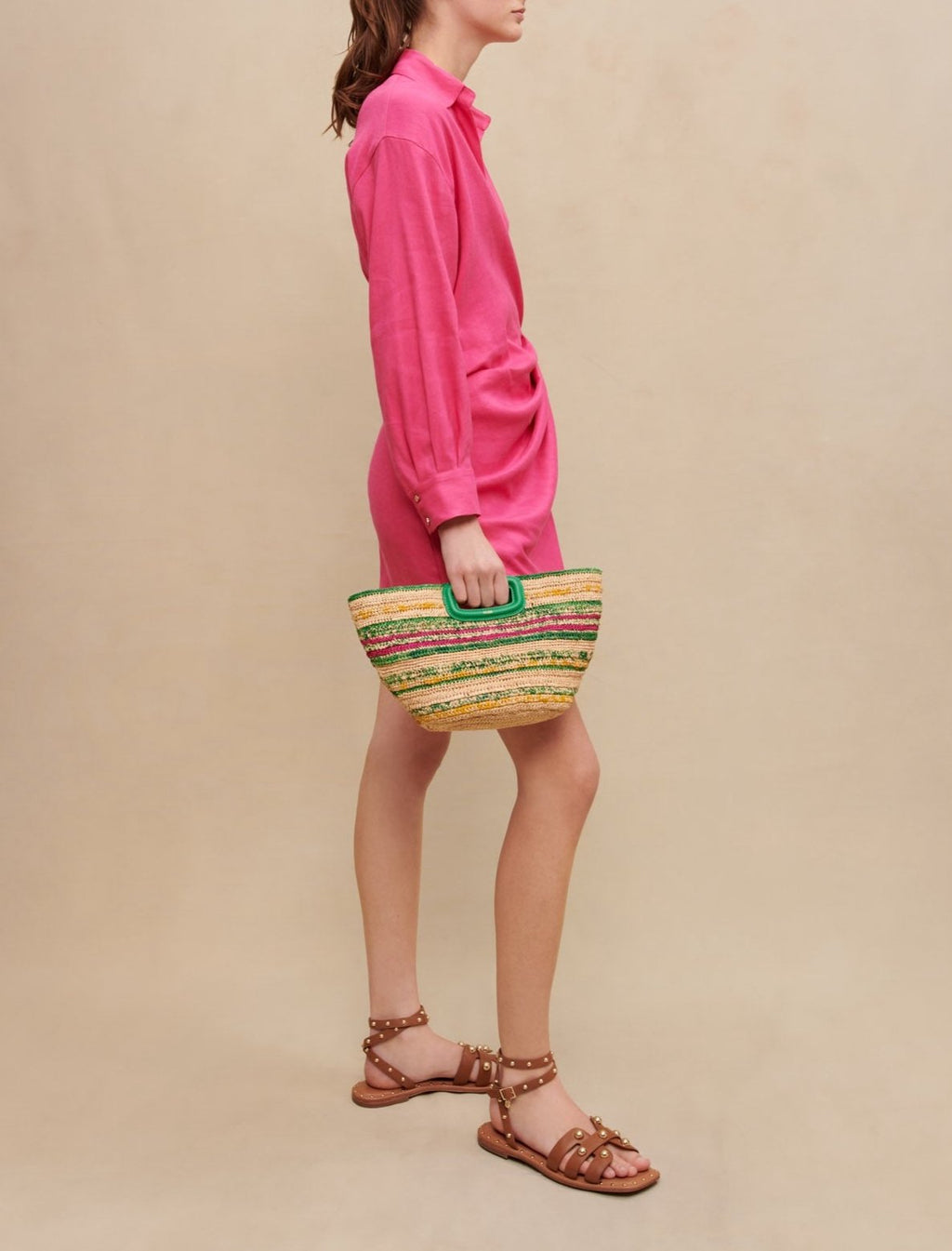 Maje - Vestido - Fucsia