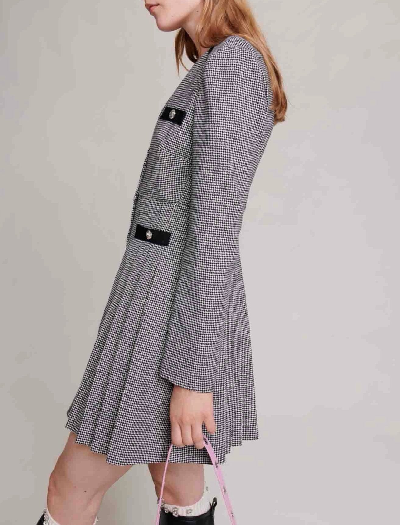 Dress - Black and White