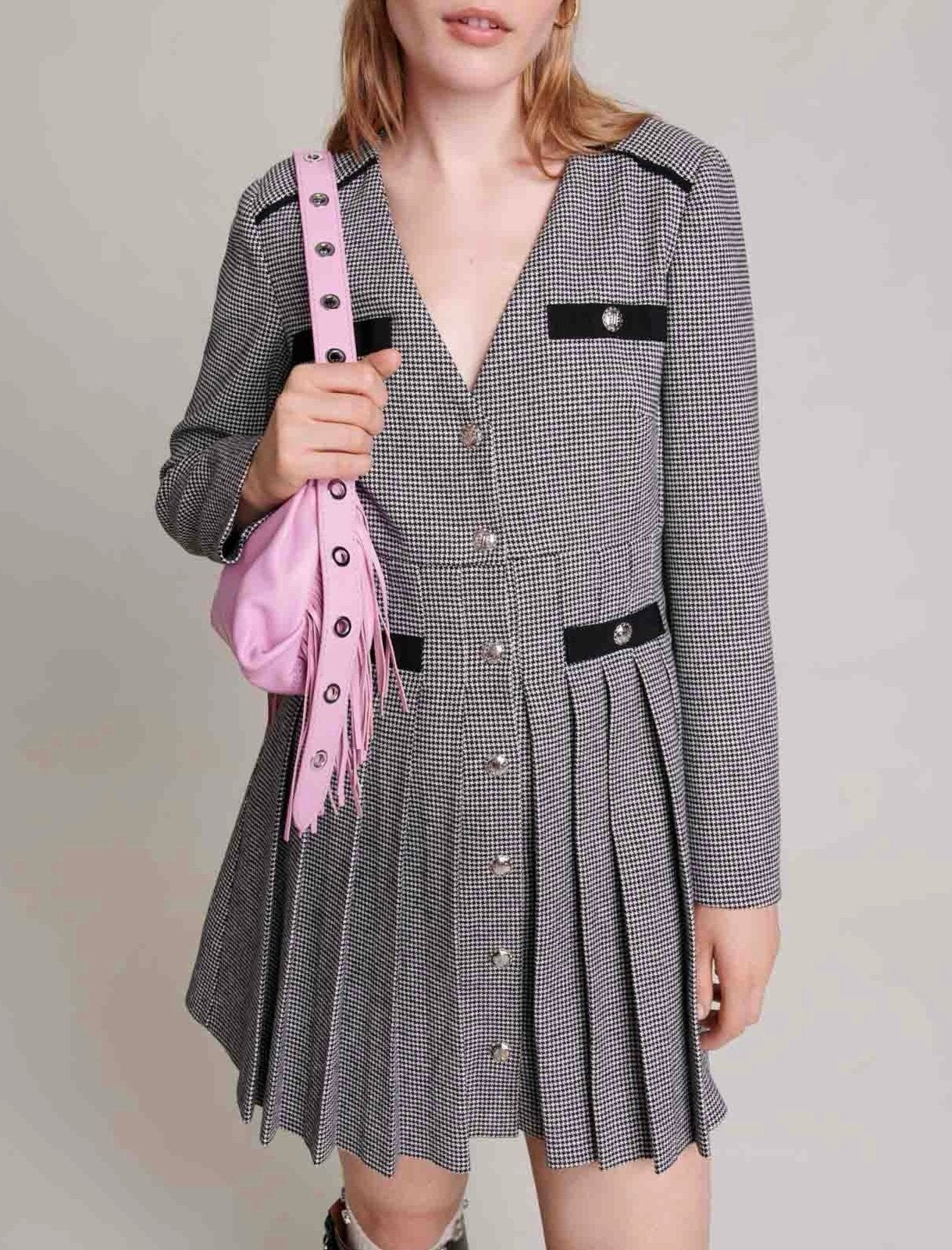 Dress - Black and White