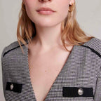 Dress - Black and White