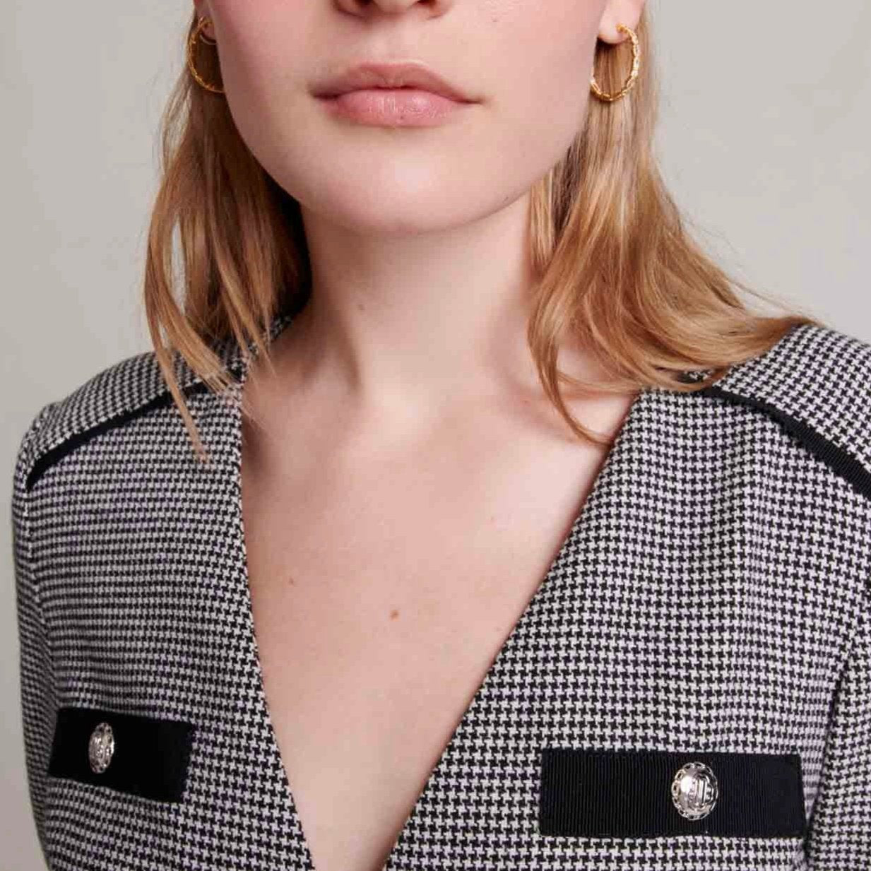 Dress - Black and White