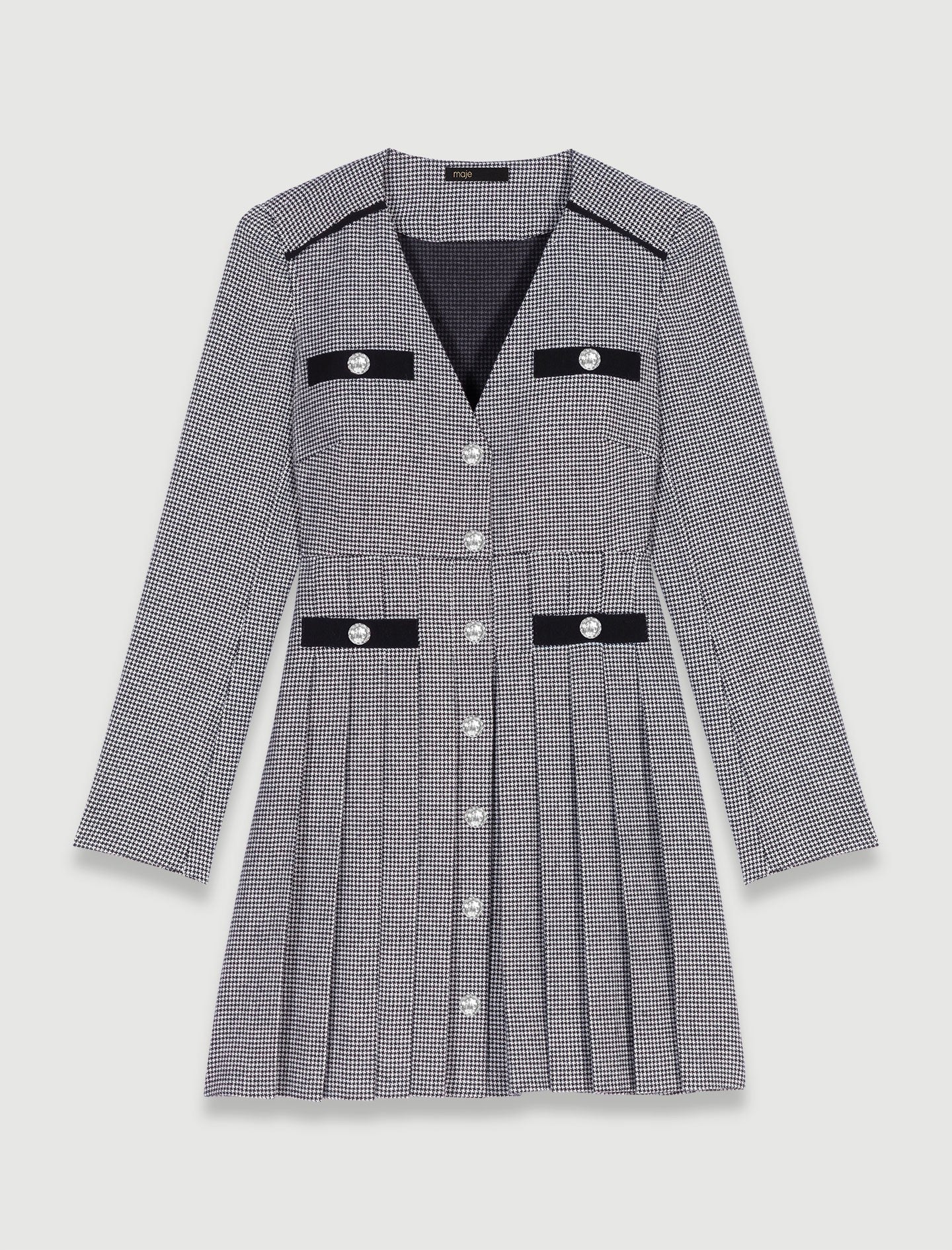 Dress - Black and White