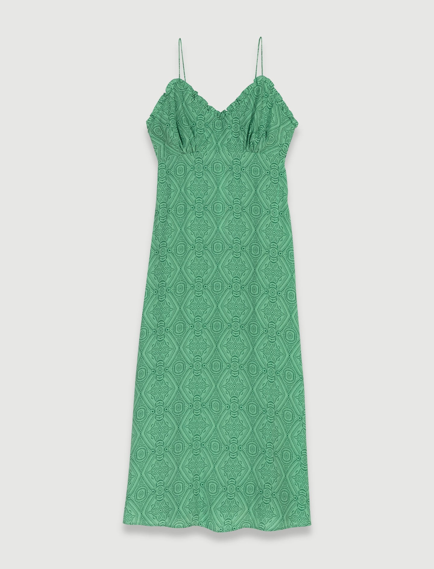 Maje - Vestido Razaro - Étnico Verde