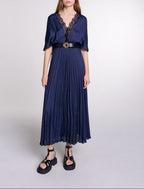 Robe Rachelace - Marine/Noir