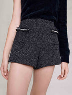 Short - Noir Et Argent