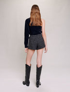 Short - Noir Et Argent