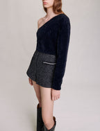 Short - Noir Et Argent