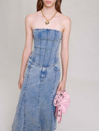 Bustier - Blue