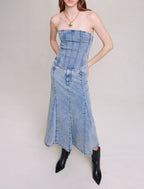 Bustier - Blue
