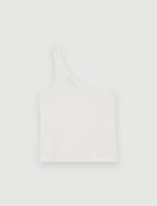 Top Tshoulder - Blanc