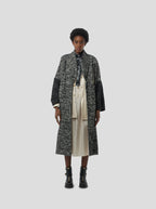 Jas Eren In Speckled Grandfather-Style Wool