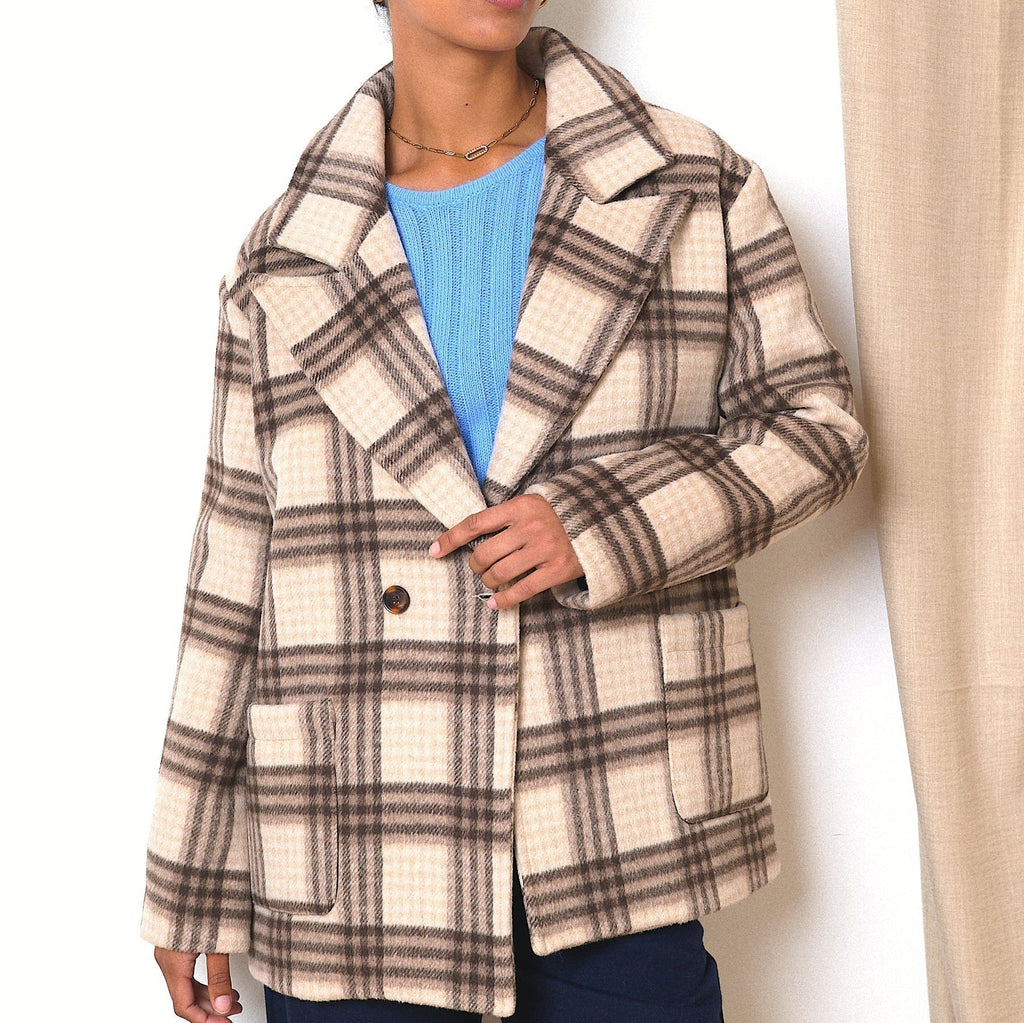 Trudy Coat - Brown