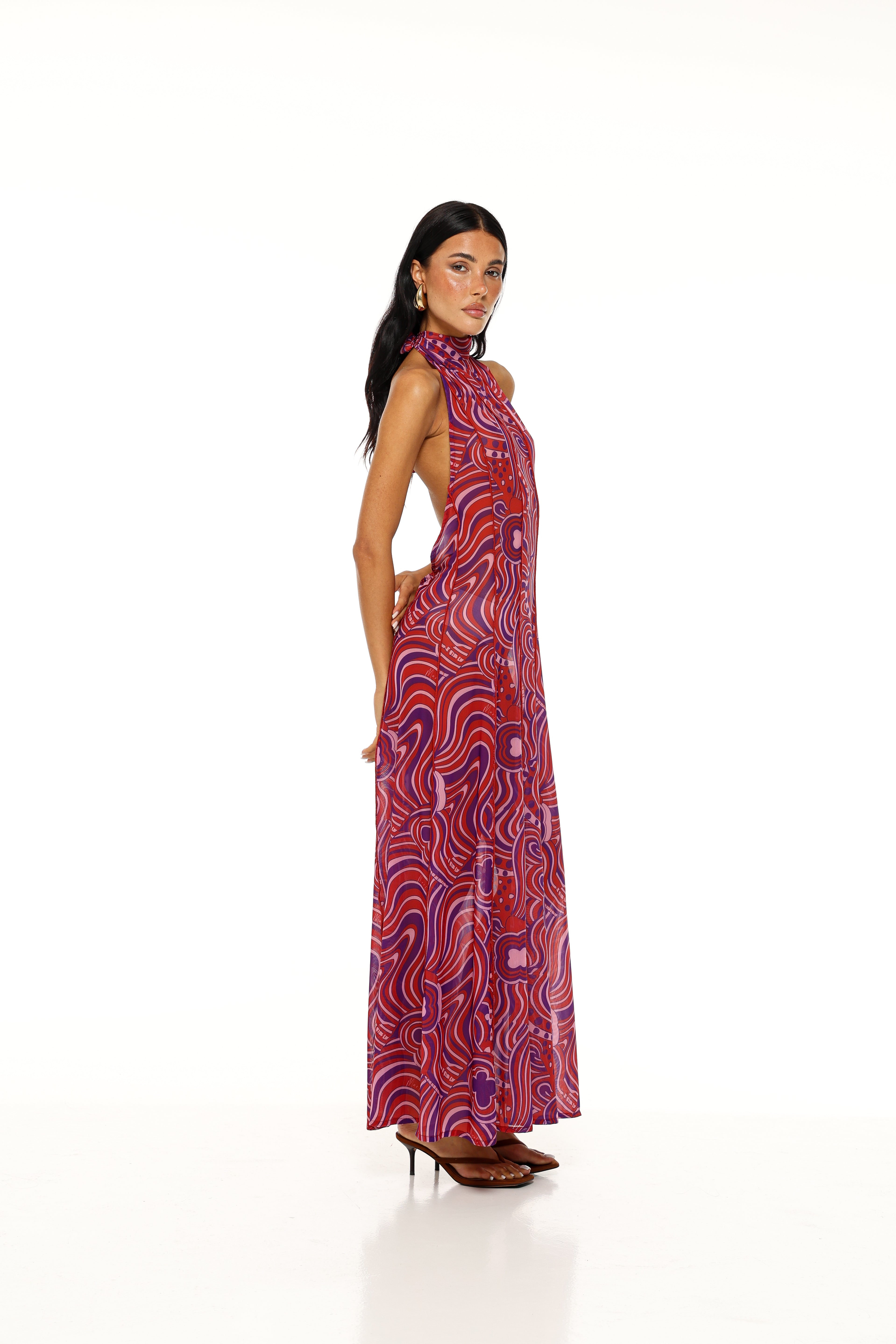 Rosalia Dress - Pink Cosmic