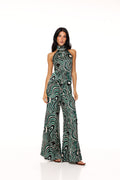 Rebecca Trousers - Green Cosmic