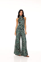 Rebecca Trousers - Green Cosmic
