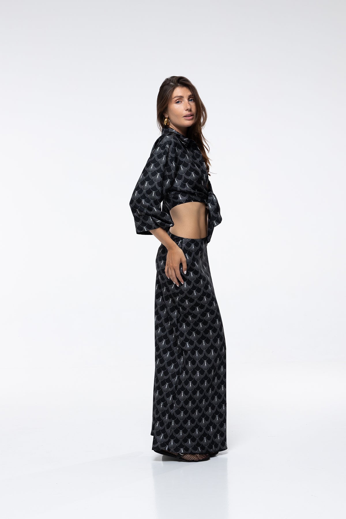 Top Vanina - Black Peacock