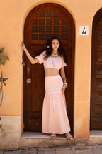 Falda Celia - Pink Vichy