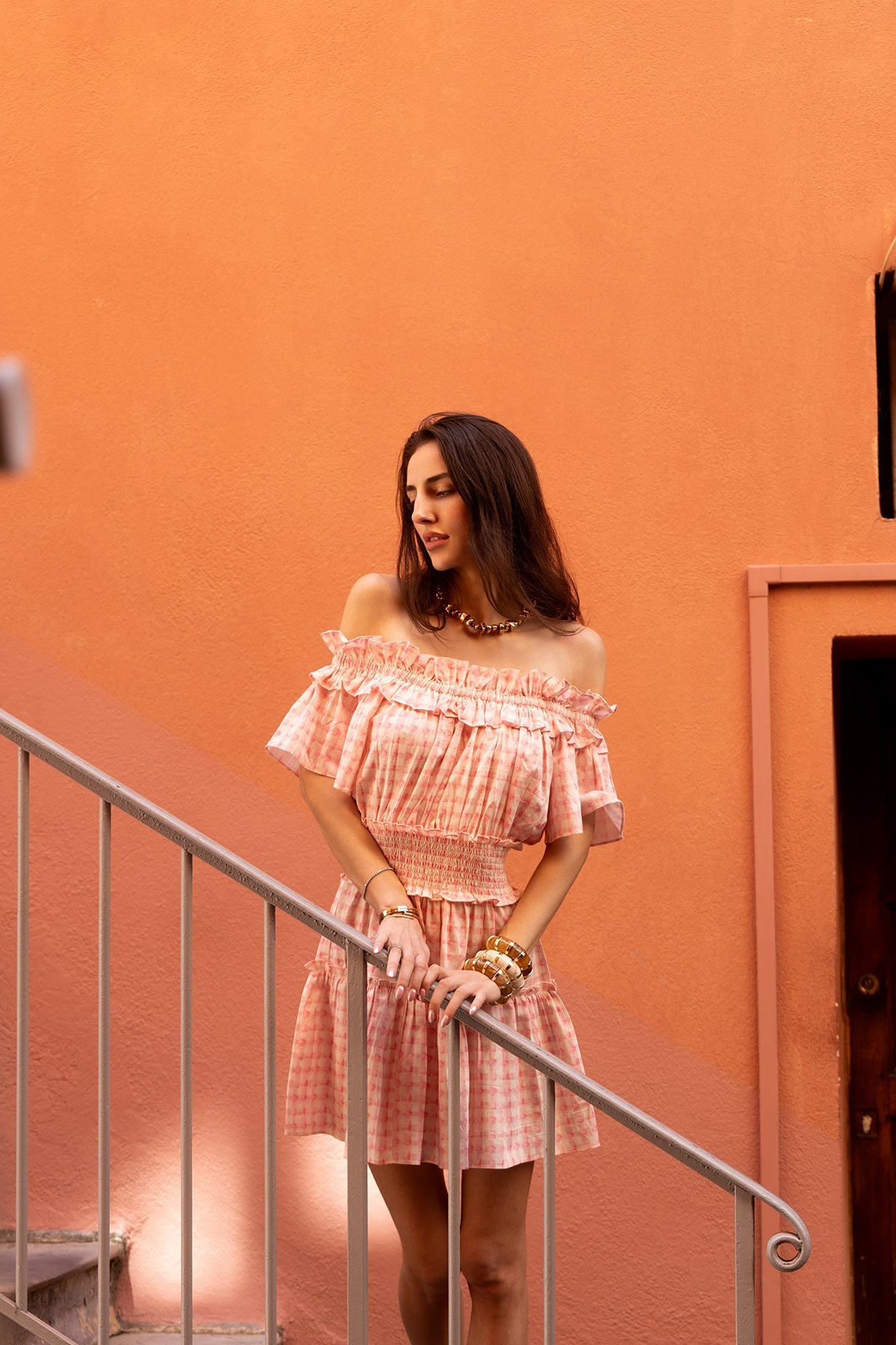 Robe Virginia - Pink Vichy