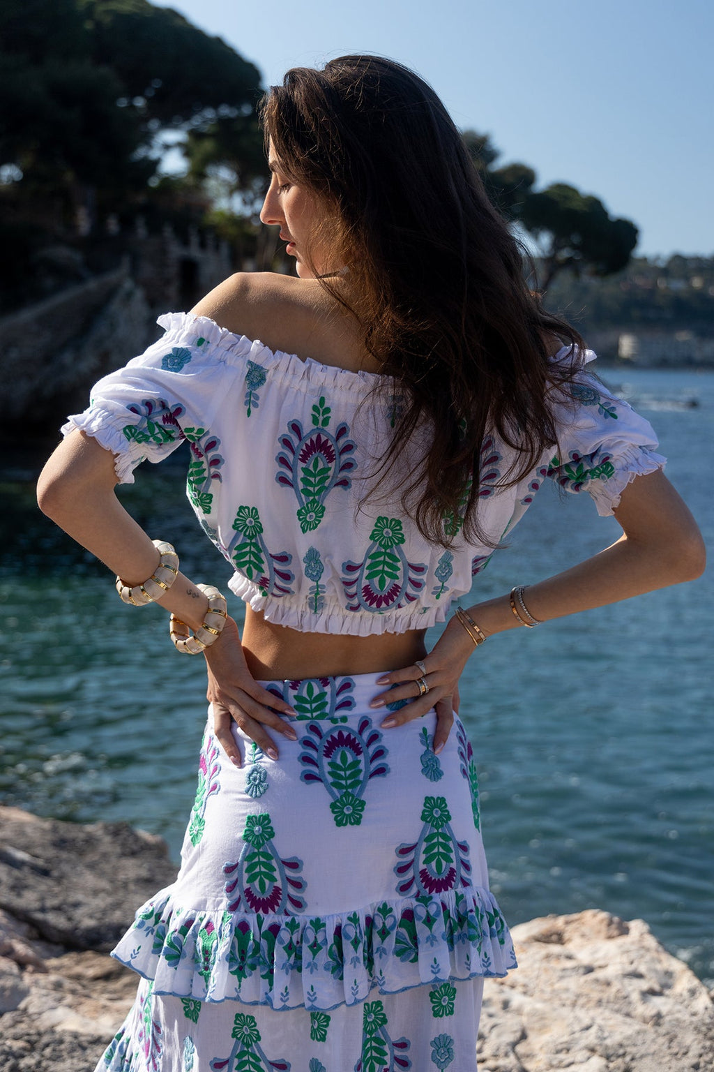 Jenna Top - Topaz Blue