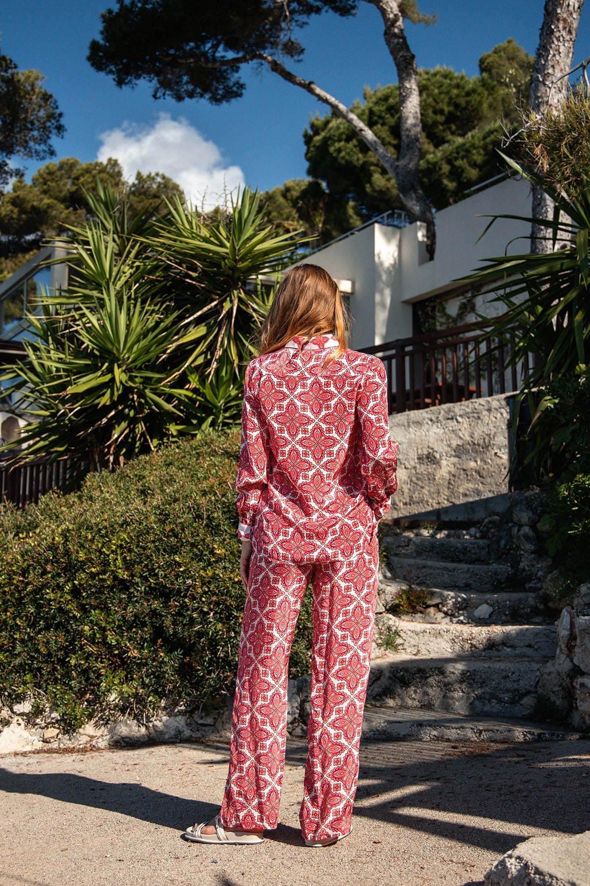 Camisa Amber - Red Lotus