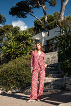 Camisa Amber - Red Lotus