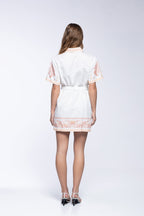 Robe Alina - Ivory Palm Tree