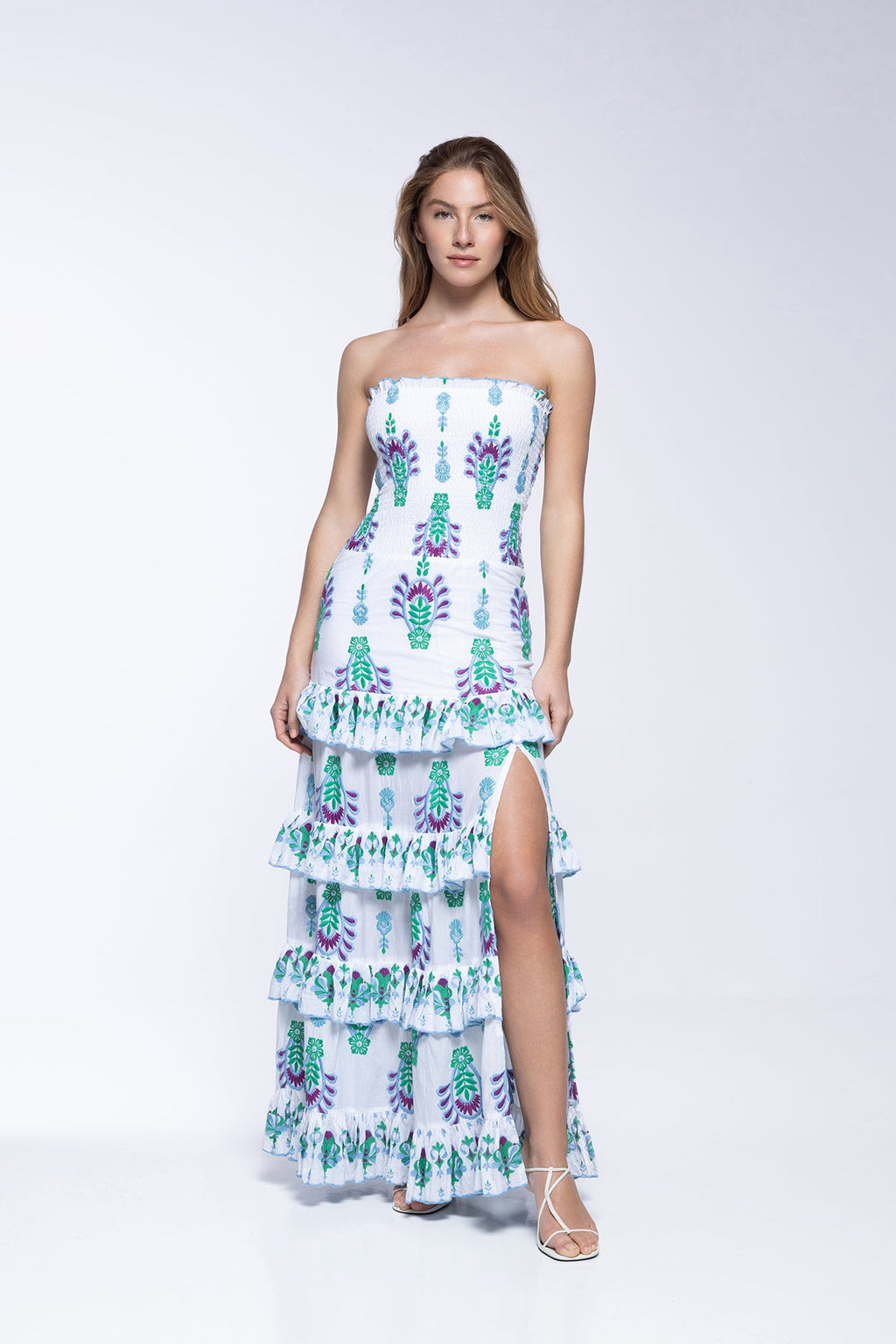 Lula Dress - Topaz Blue