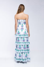 Lula Dress - Topaz Blue