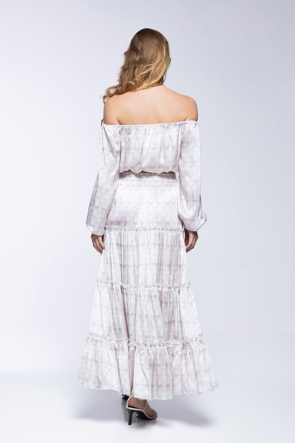 Joana Top - White Peacock