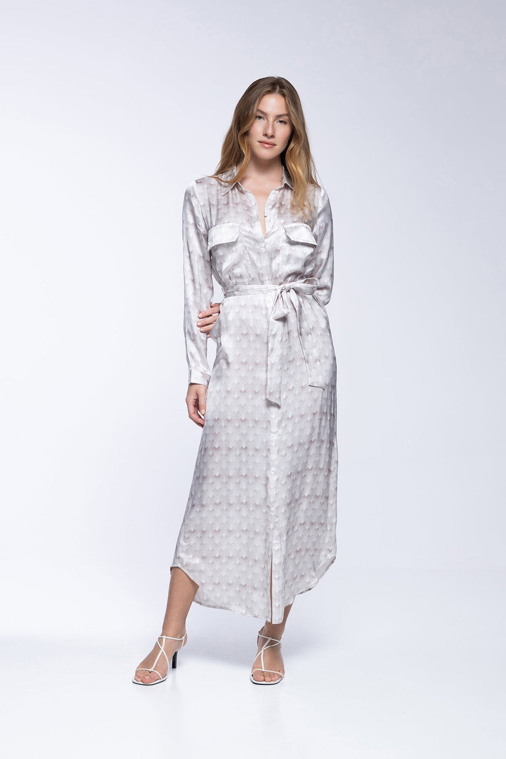 Eloise Dress - White Peacock