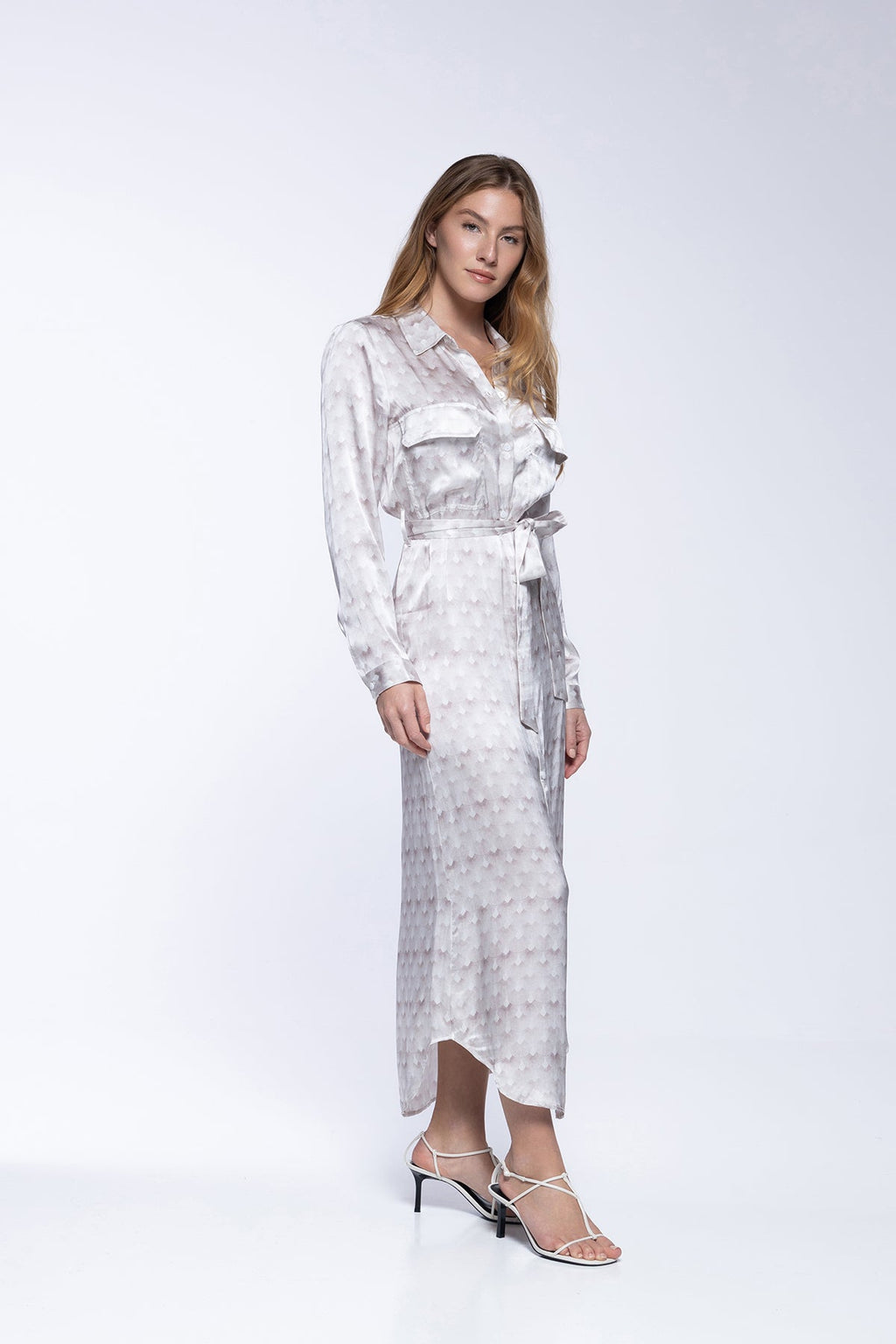Eloise Dress - White Peacock