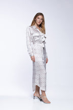 Eloise Dress - White Peacock