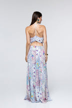 Kendall Top - Paisley Floral Patch