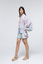 Penelope Dress - Paisley Floral Patch