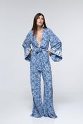 Josephine Jumpsuit - Blue Tile