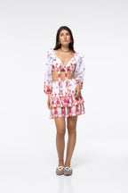 Falda Paulina - Peach Pineapple